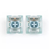 键帽馆 TTC静音月白 白静音轴消音42g触感 触感圆润 客定制机械键盘